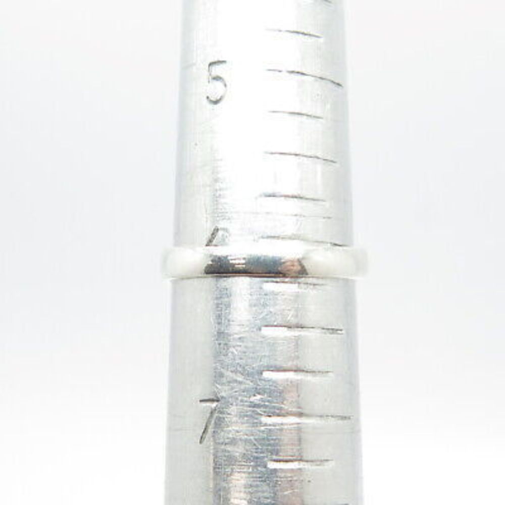 925 Sterling Silver Vintage Open Heart Ring Size 6.25 - Picture 8 of 8